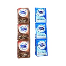 

( PER 6 SACHET ) SUSU BENDERA FRISIAN FLAG KENTAL MANIS / COKELAT