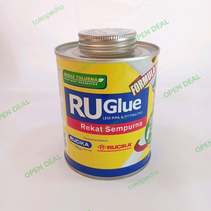 Glue Ru Glue / Lem Kuas / Lem Pipa Pvc