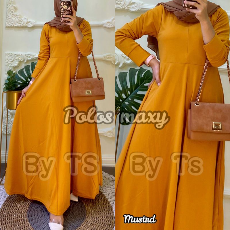 Gamis voxy polos mayung