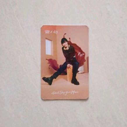 

[READY] PHOTOCARD ITZY X ULTRA MILK RYUJIN