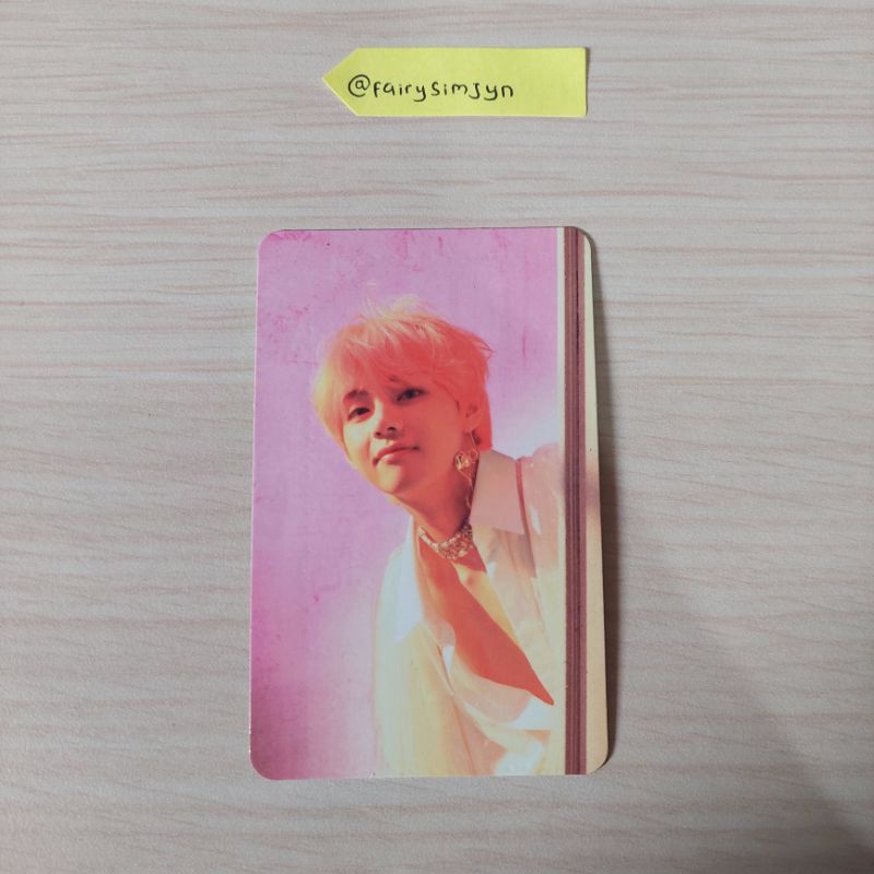 PHOTOCARD TAEHYUNG OFFICIAL ANSWER VER E || PC TAEHYUNG OFFICIAL || BTS