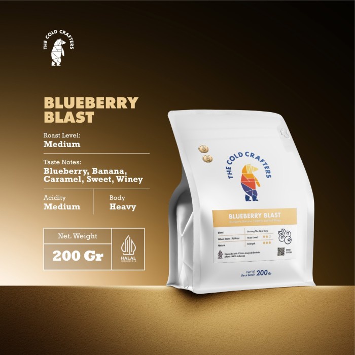 

BISA COD Blueberry Blast Natural Anaerob Arabica Coffee Arabika Biji Kopi Bubuk - Biji Kopi,100 gram