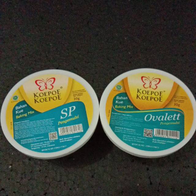 Sp dan ovalet 30gr pengemulsi merk koepoe