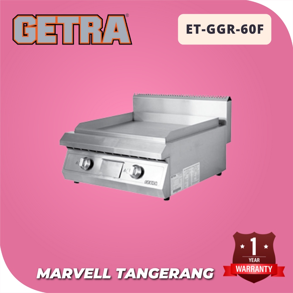 GAS GRIDDLE FULL FLAT GETRA ET GGR 60F KOMPOR GAS PEMANGGANG