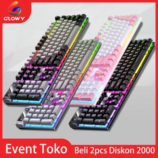 Glowy-keyboard gaming RGB Keyboard gaming keyboard komputer gaming keyboard K500