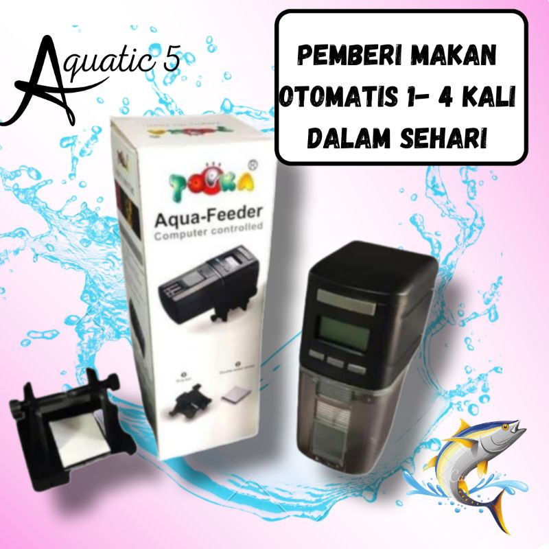 Alat Pemberi Makan Otomatis TOPKA AQUA FEEDER