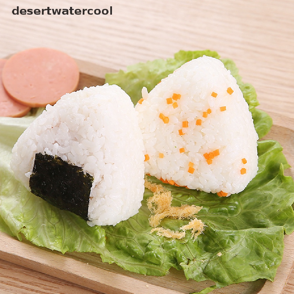 1 set 3 Pcs Cetakan sushi Bentuk Segitiga Untuk Dapur