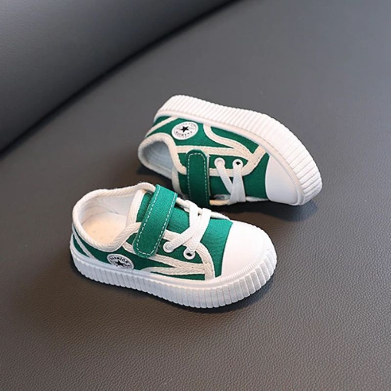 Minipetite SH2247 SH2248 Sepatu kanvas sportie ringan lentur anak laki laki perempuan size 21-26 untuk anak usia 0 - 4 tahun