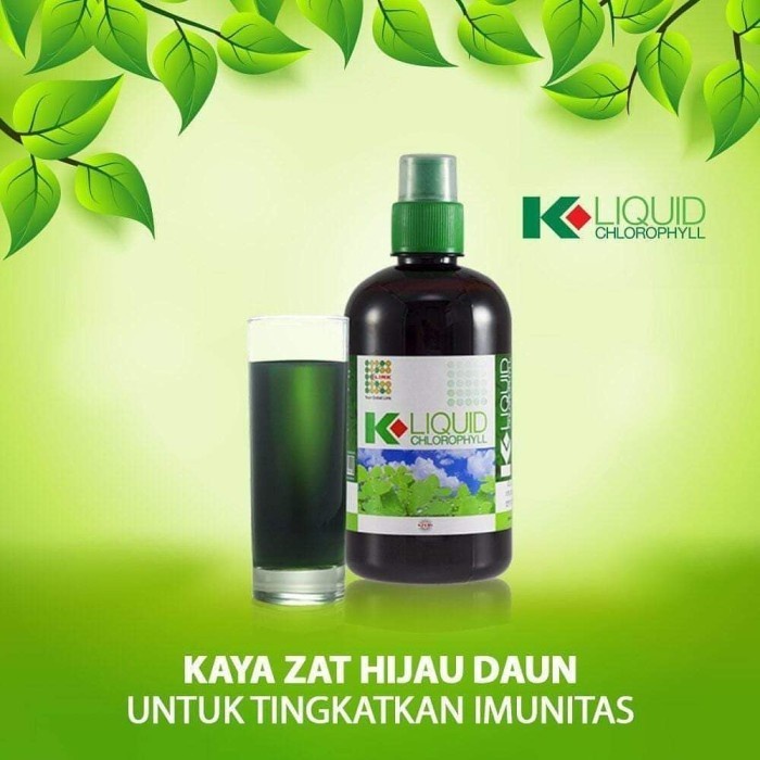 

K LINK CHLOROPHYLL/BOOSTER IMUN TUBUH/SUPLEMEN MULTIMANFAAT