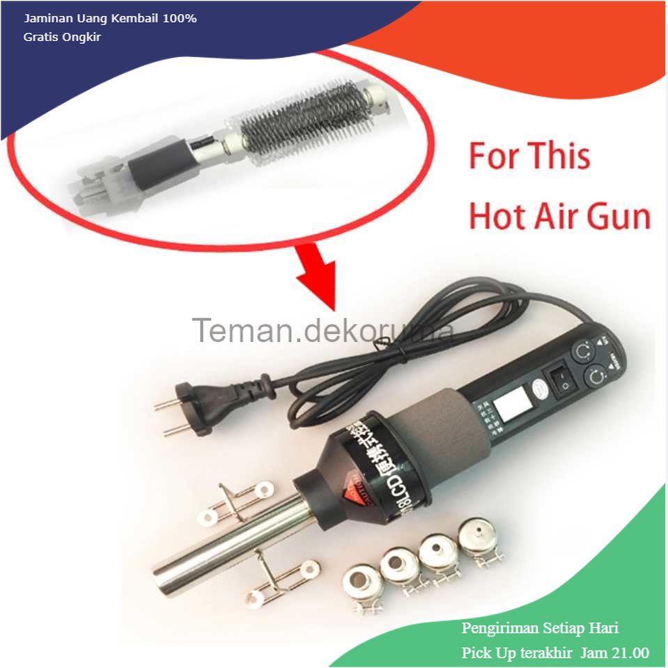 TD - PR2 Gongjue Heat Gun Mesin Pemanas Elektronik 220V 450W - GJ-8018LCD