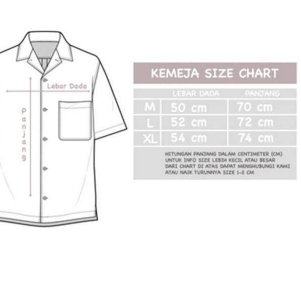 Kemeja Flanel Pria Baju Flanel Lengan Pendek Casual Distro - 6533, M