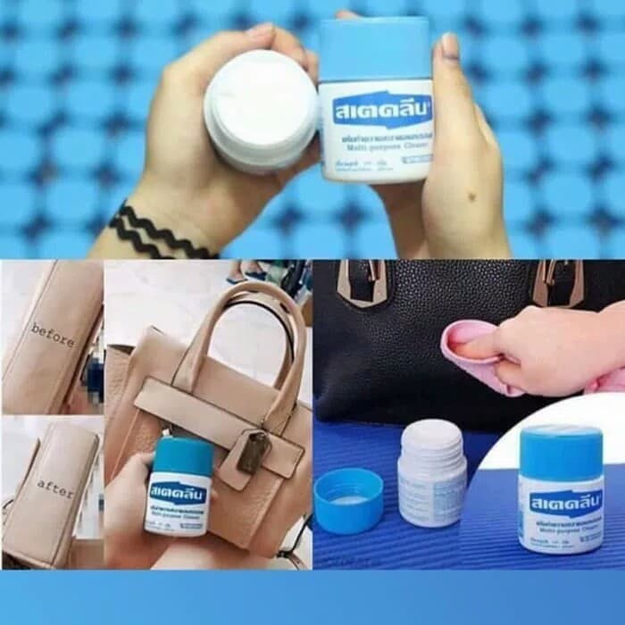 SHARE IN JAR 10GR 20GR 50gr THAILAND ORIGINAL Multi purpose cleaner pembersih noda serbaguna cream tas sepatu