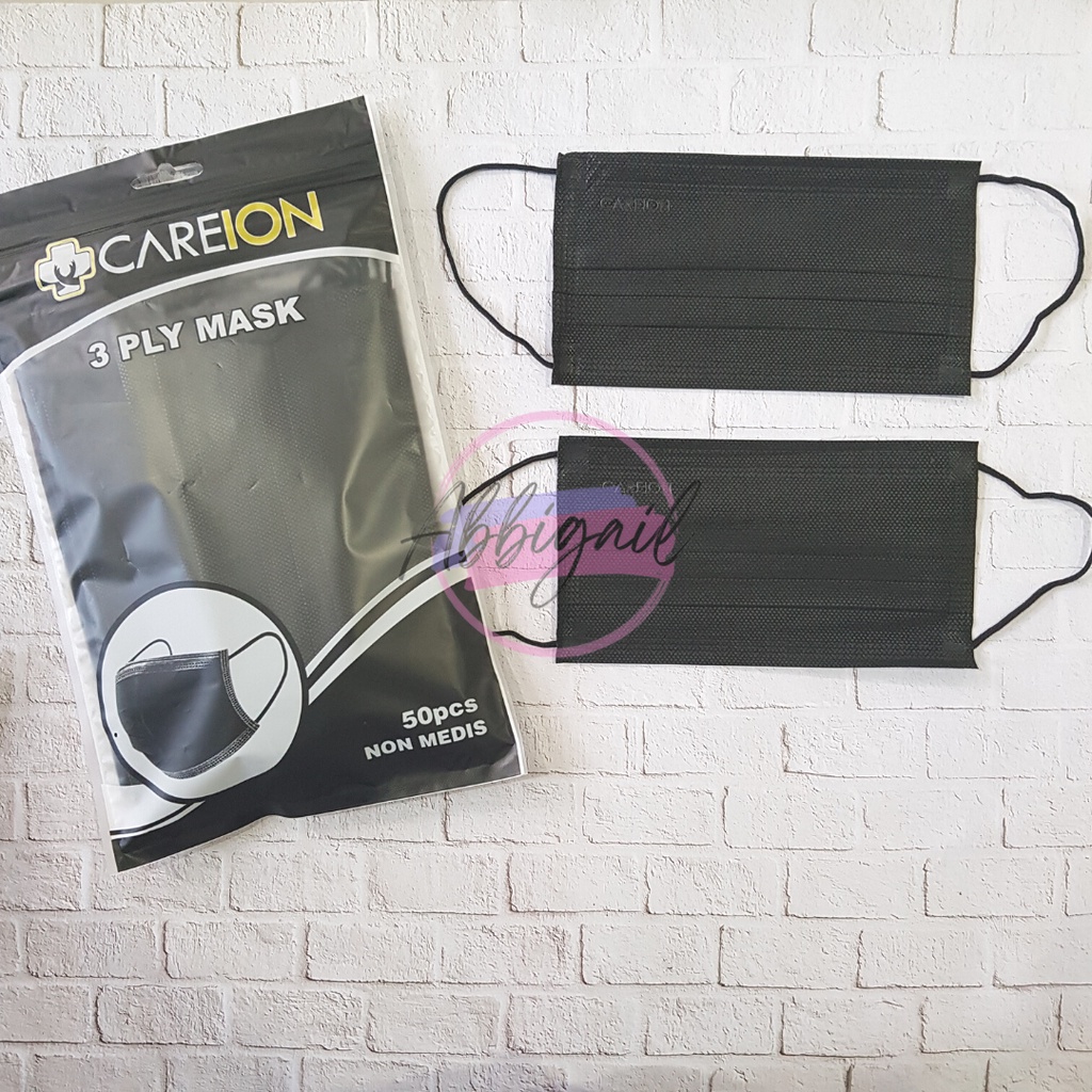 𝘈𝘉𝘎✰ Masker Earloop 3ply Premium Series / Earloop Warna Warni Emboss Careion Isi 50pcs 1046