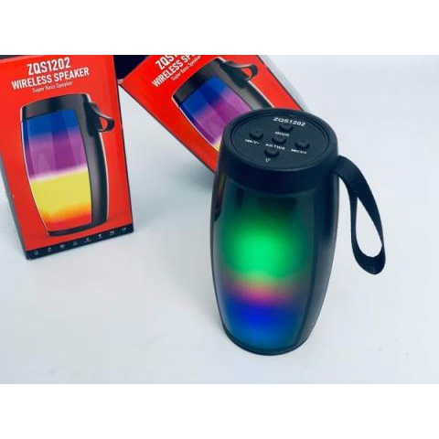 BOP SPEAKER BLUETOOTH 1202 RGB LED + BISA TWS SUARA BASS CETAR MENGGELEGAR