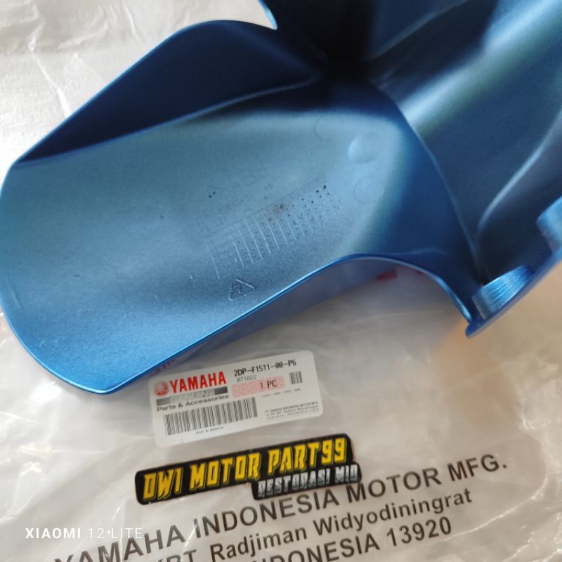 SLEBOR SPAKBOR DEPAN NMAX N-MAX N MAX BIRU 2DP-F1511-00-P6 ORIGINAL YAMAHA