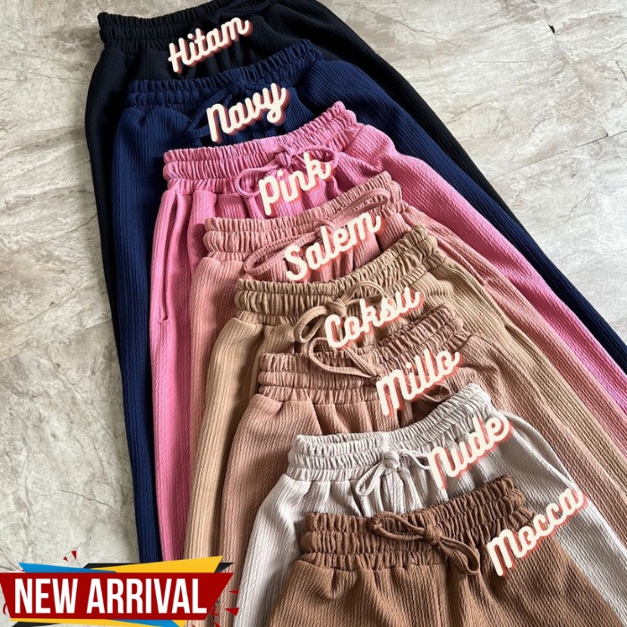 Celana Kulot Wanita Highwaist Celana Kulot Premium Momoto Pants