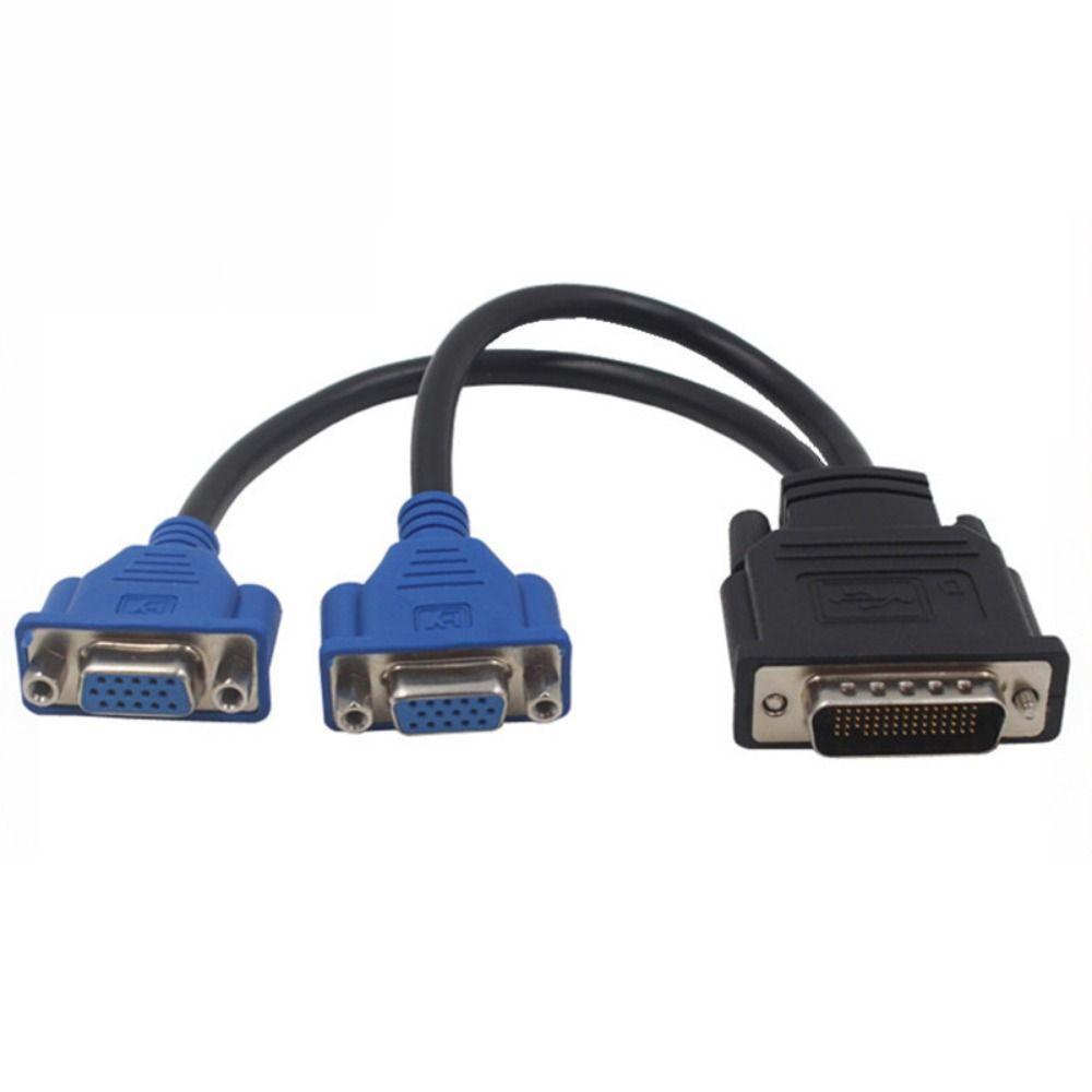 Preva Video Kabel Monitor Y Splitter Male to Female Adapter