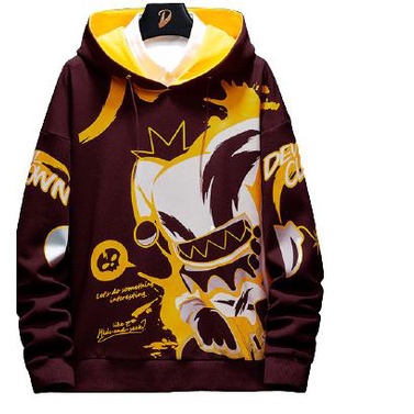 GARAF DEV SWEATER HODDIE PRIA JUMPER POLOS VARIASI SABLON JAKET COWOK - Putih