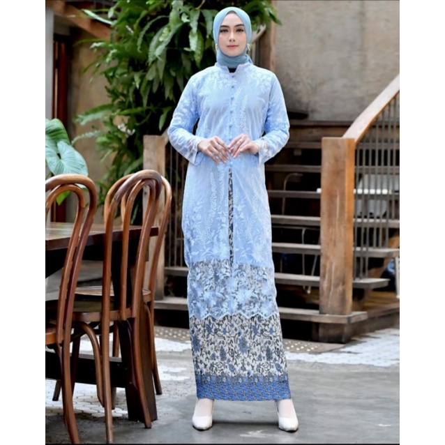 KEBAYA TUNIK TILLE KANCING SERIBU BUSUI FRENDLY TERBARU| KEBAYA KONDANGAN| KEBAYA| SET TUNIK BUSUI FRENDLY| SET KEBAYA PESTA| KEBAYA WISUDA| SET KEBAYA BRUKAT| STELAN TUNIK WANITA| KEBAYA FAVORITE