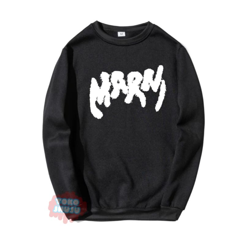 Sweater Bangtan Suga style MARRNI BRUSH PRINT