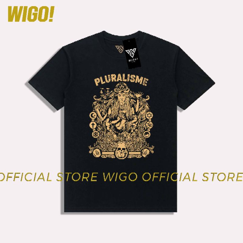 Wigo T-shirt Baju Kaos Distro Original Premium Pluralisme