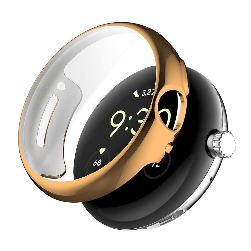 Casing Pelindung Bumper Bahan TPU Untuk Google Pixel Smart Watch