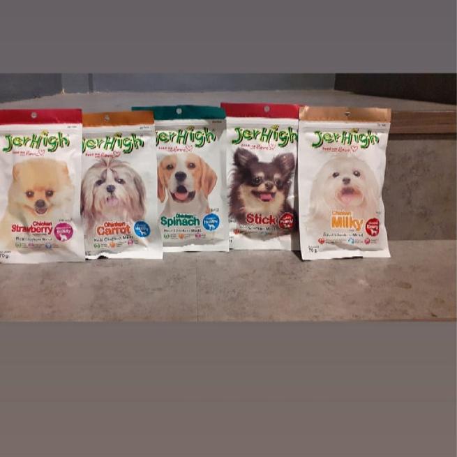 snack anjing JERHIGH MIX 5 PACK
