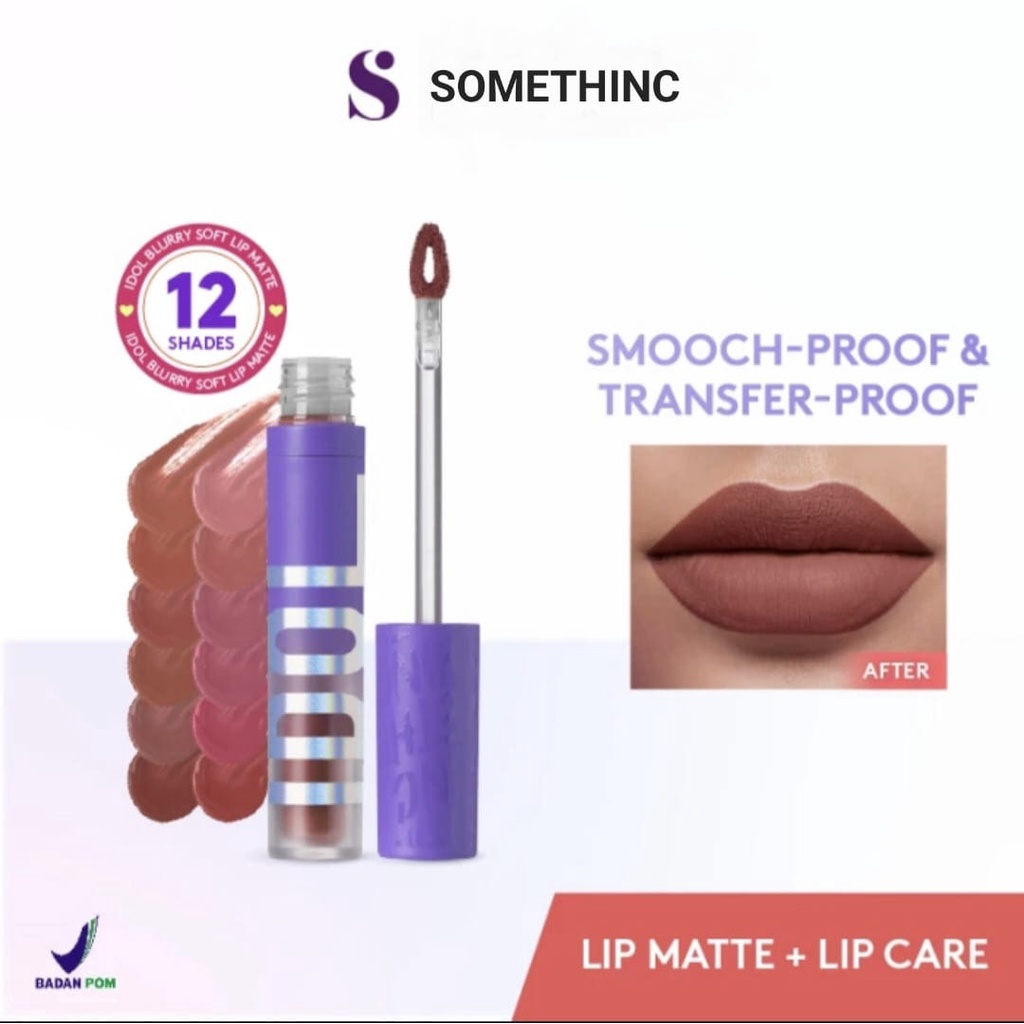 SOMETHINC Idol Blurry Soft Lip Matte (NEW SHADES)