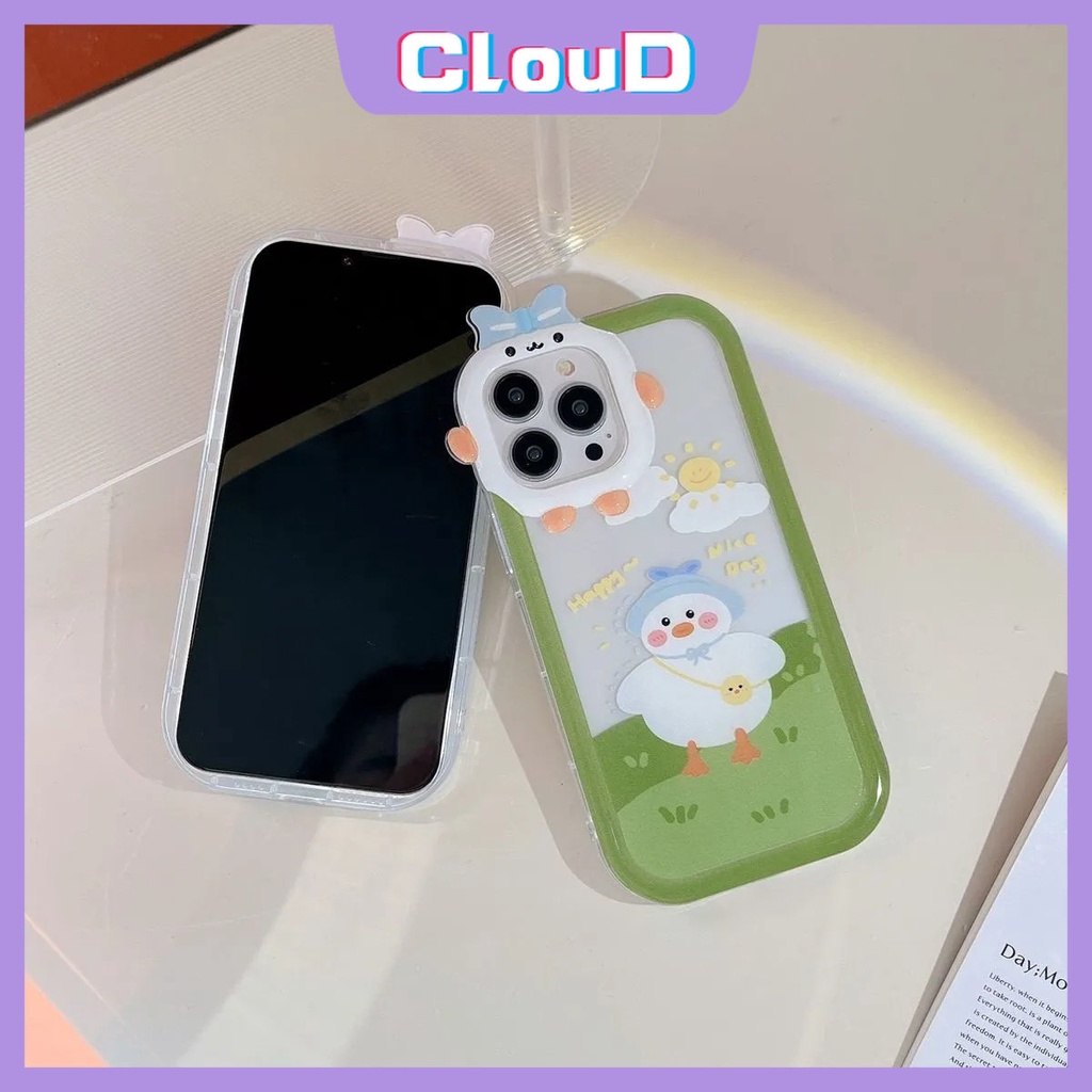 Casing Realme C31 C21 C20 C25Y C25 C25s C35 C17 C30 C15 C12 C33 C20A 8Pro 7 9 9Pro+8 5 5i 8i 6i 7i 9i C11 C21Y C3 C2 Lovely Kartun Bebek 3D Busur Monster Lensa Soft Tpu Casing Hp