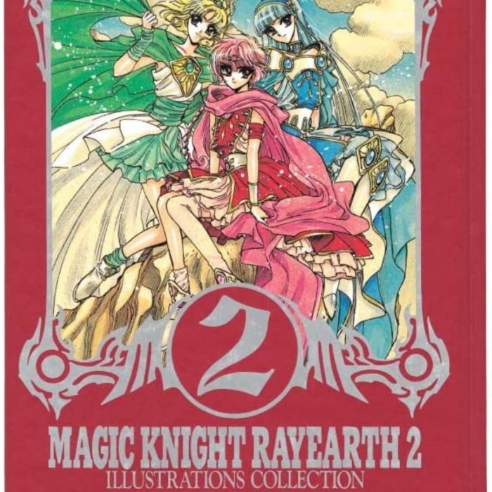CLAMP Magic Knight Rayearth Illustration Collection Artbook Vol 2