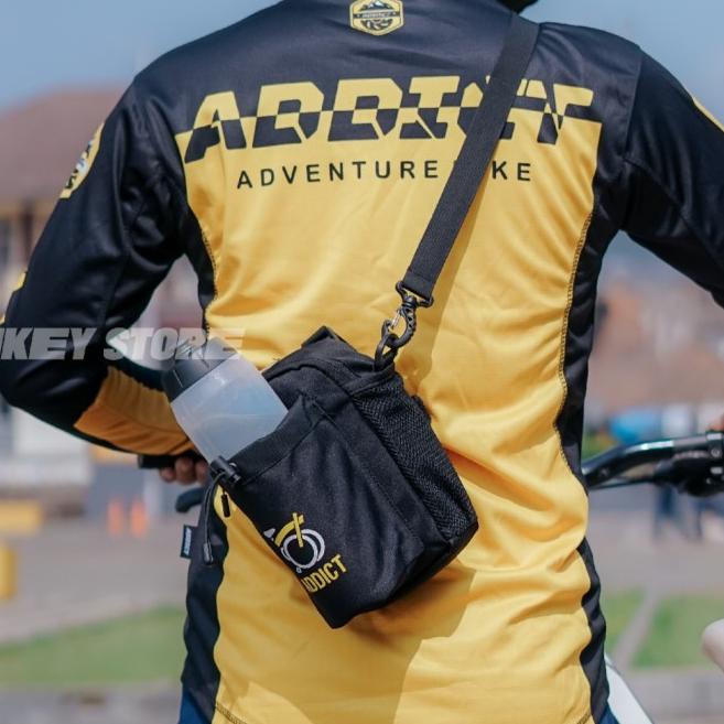 tempat botol minum sepeda lipat - Biru