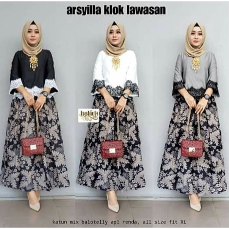 BATIK WANITA KOMBINASI