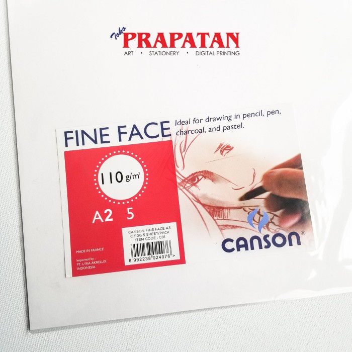

Canson Fine Face A2 (110 gsm) NANDAA