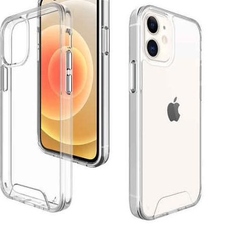CASING SPACE CLEAR CASE IMPACT ANTI KUNING IPHONE X XS XR 12 12PRO MAX - CLEAR, IP XSMAX