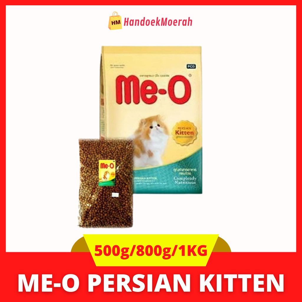 Makanan Anak Kucing Kering ME-O Persian Kitten 500 Gram - 800 Gram - 1 KG / Meo Dry Cat Food Murah