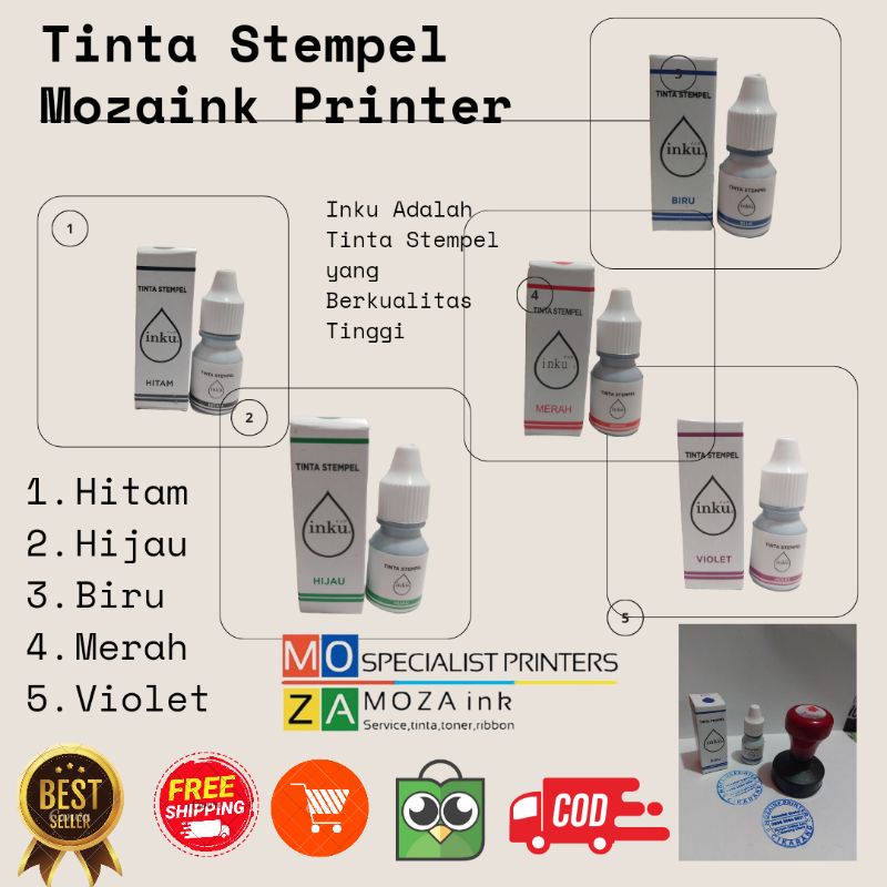 

INKU Tinta Stempel Premium