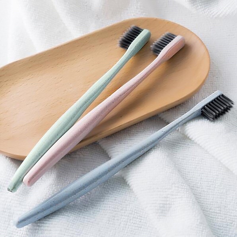 TERMURAH Sikat Gigi Bambu Charcoal Eco-Friendly Bamboo Charcoal Toothbrush Sikat Gigi BISA COD