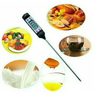 IKILOSHOP TD1 - Termometer Panjang Digital Pengukur suhu minyak kopi Air Daging BBQ Makanan Minuman