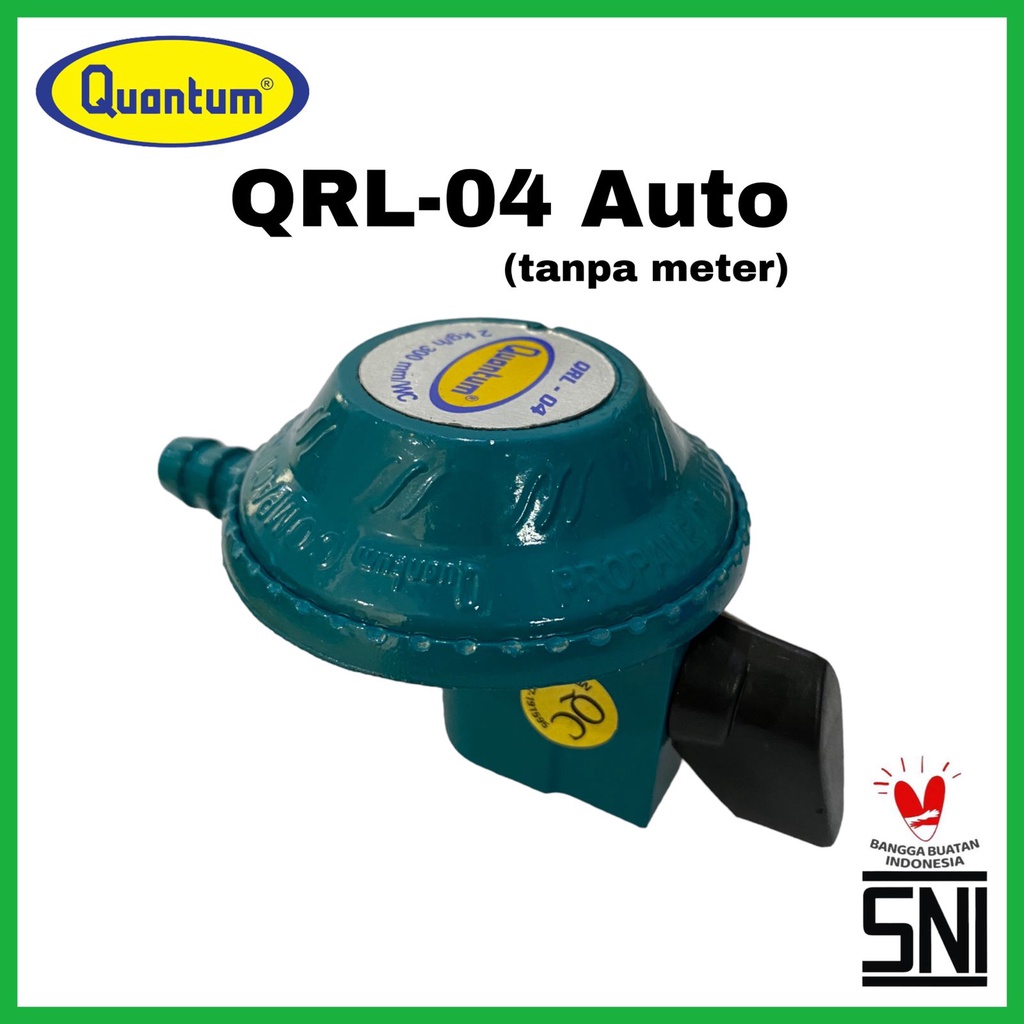 Jual Regulator Gas Quantum Qrl Tanpa Meter Regulator Tekanan Rendah Qrl Auto Shopee