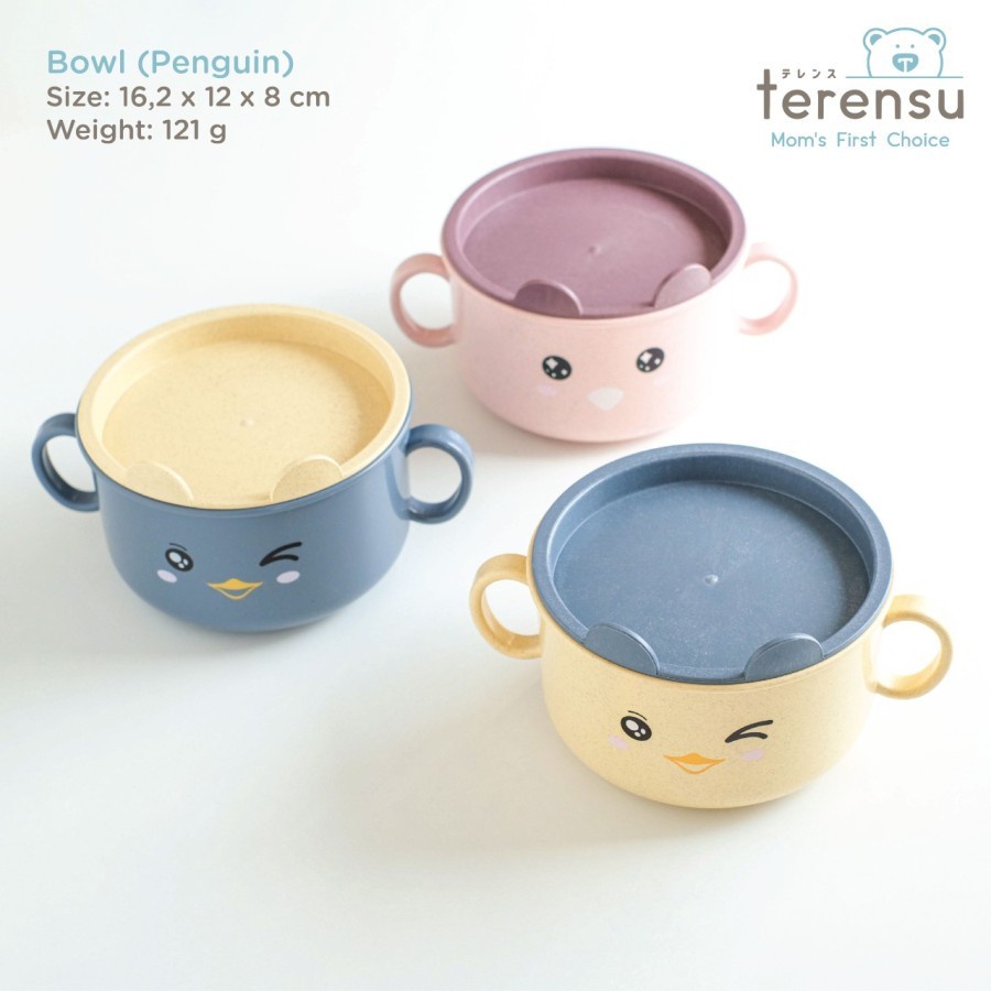 TERENSU Wheat Penguin Small Bowl