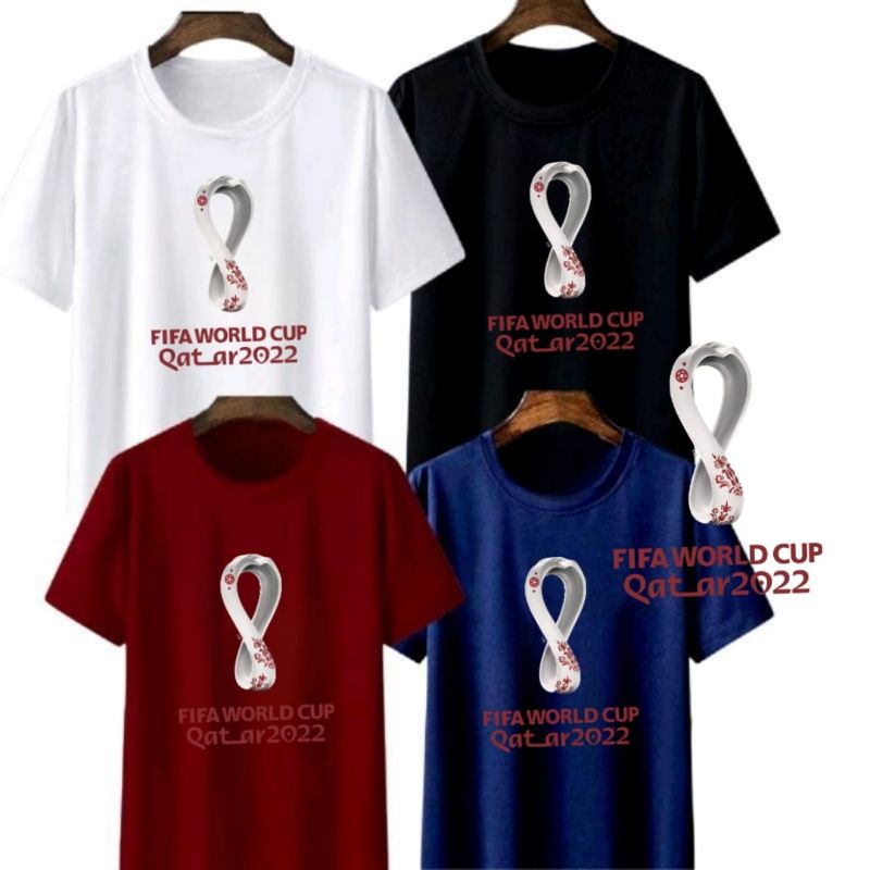 KAOS PIALA DUNIA 2022 QATAR 1-12 TAHUN DAN REMAJA UKURAS,M,L,XL,XXL,XXXL