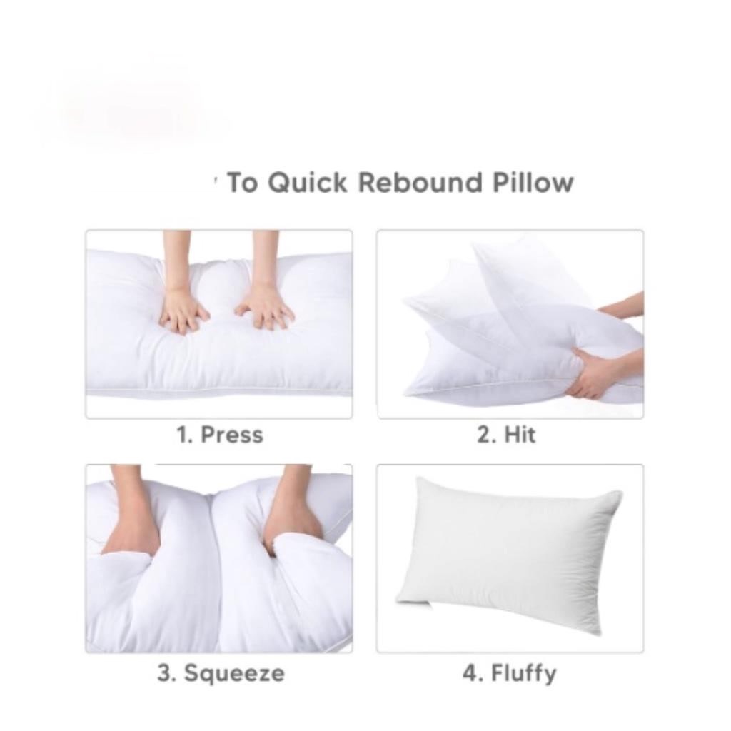 Bantal Tidur Hotel Hela Deluxe Queen Microfiber Premium Pillow