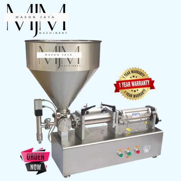 Mesin Paste Piston Filler PPF-1000T Mesin Pengisi Cairan Kental Pasta Cream