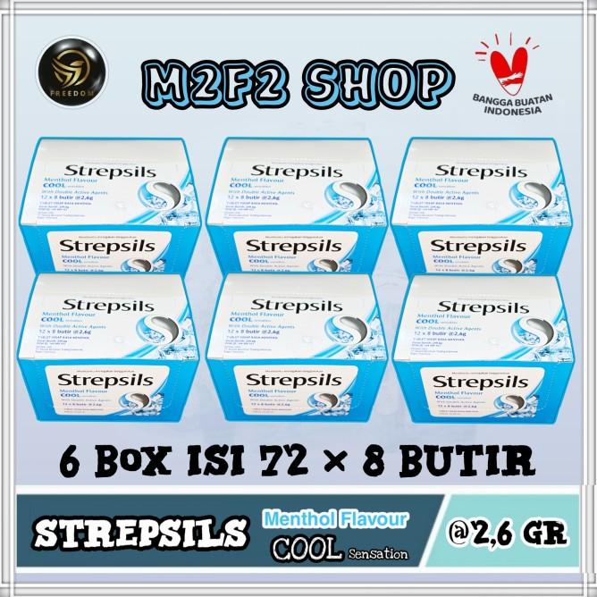 

BAYAR DITEMPAT Permen Strepsils Lozenges Cool Menthol | Biru - 249,6 gr (Harga 6 Box) /PERMEN LUNAK/PERMEN VIRAL/PERMEN MILO/PERMEN YUPI/PERMEN JADUL/PERMEN KARET