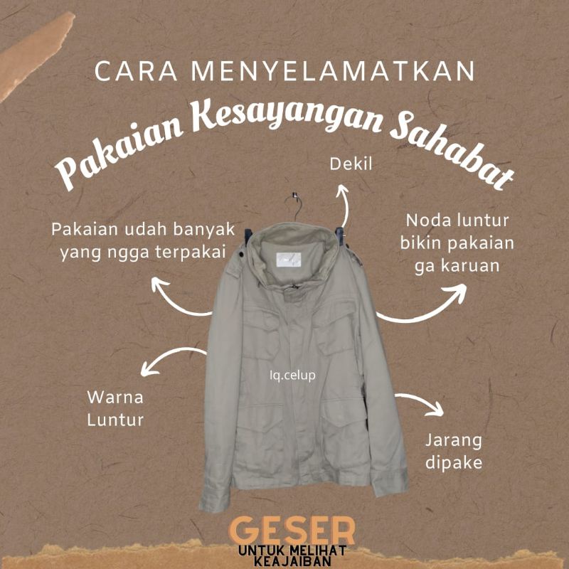 PALING MURAH NO.1 JASA CELUP PAKAIAN WANTEX PAKAIAN IQ CELUP CELUP PAKAIAN