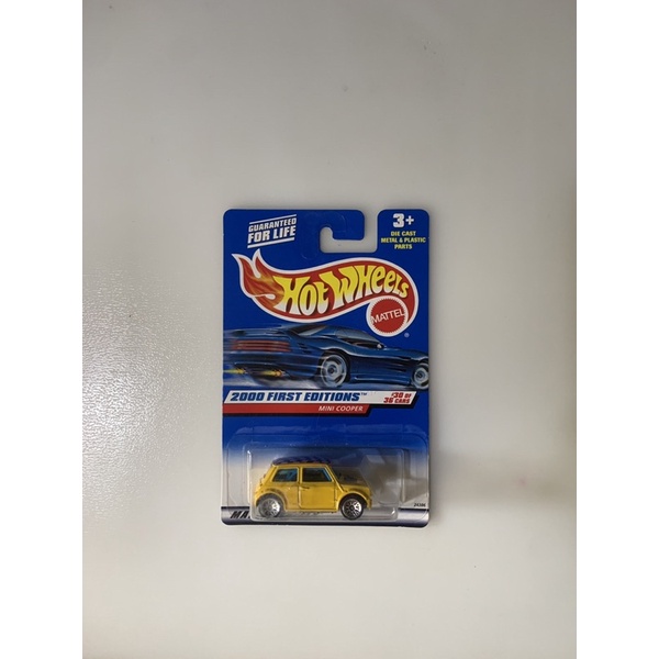 hotwheels mini morris kuning, 2000 first editions