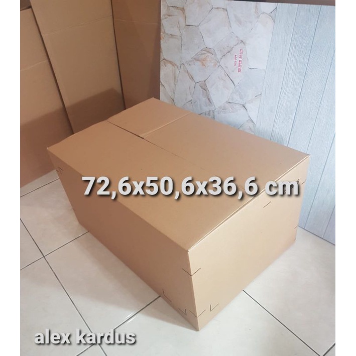 

Kardus besar uk 72,6x50,6x36,6 cm u. pindahan dll ( code : Z19 )