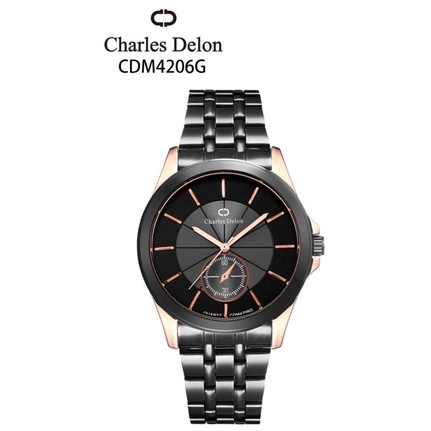 Jam Tangan Rantai Pria Charles Delon Ori