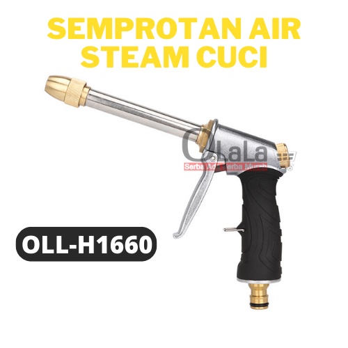 Kepala Semprotan Air Cuci Motor Nozel Jet Kencang Kepala Selang Air Tanaman JS-H16-60