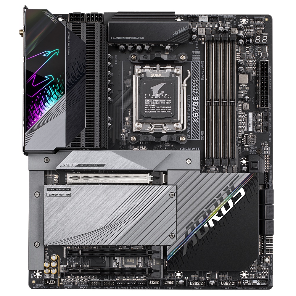 GIGABYTE X670E AORUS MASTER | MOTHER BOARD AMD X670 AM5 DDR5 EATX